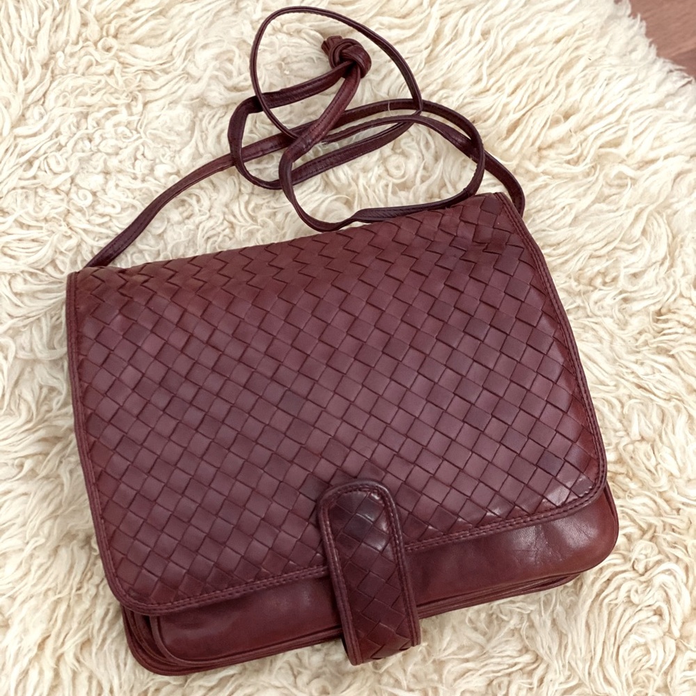 Vintage Bottega Veneta Intrecciato Crossbody